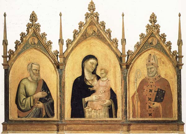 Madonna and Child with SS.Mat-thew and Nicholas of Bari